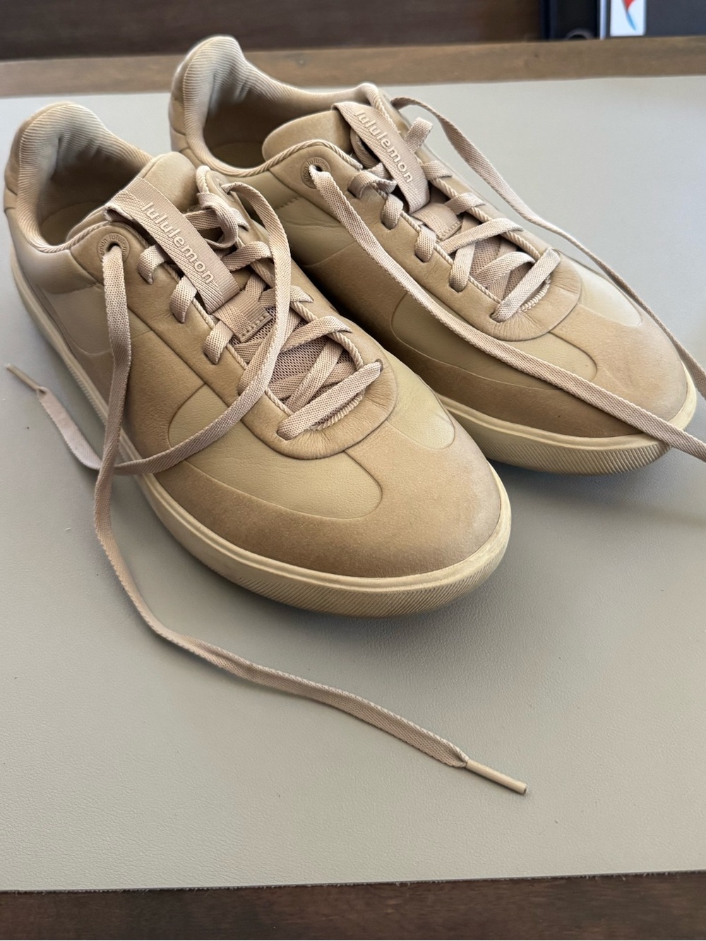 lululemon athletica Women's Tan/Beige Low-Top Sneakers